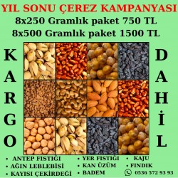 Çerez Paketi (8x500 gr)